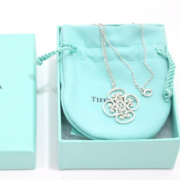 NEW, NEVER WORN!!! Tiffany & Co Silver Picasso Venezia Goldoni Necklace - 16" - Picture 4 of 4
